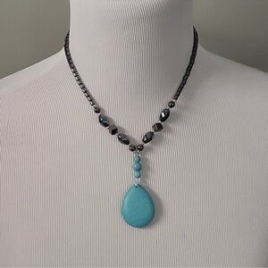 Turquoise Magnetic Necklace NWT